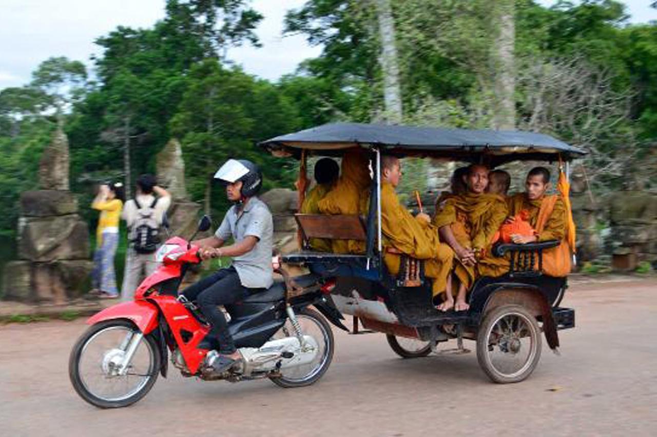 Angkor Udom Guesthouse Sziemreap Kültér fotó
