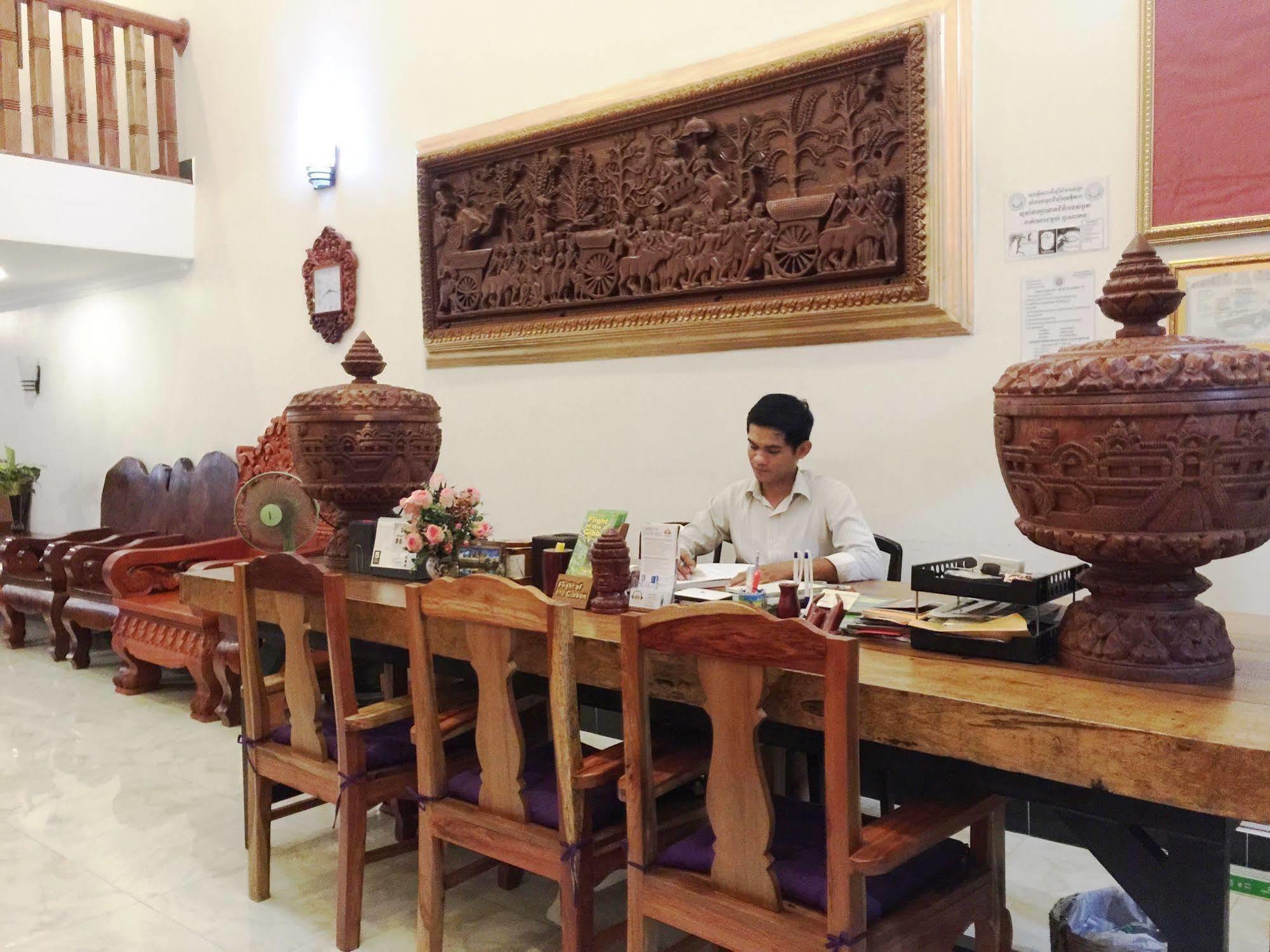 Angkor Udom Guesthouse Sziemreap Kültér fotó