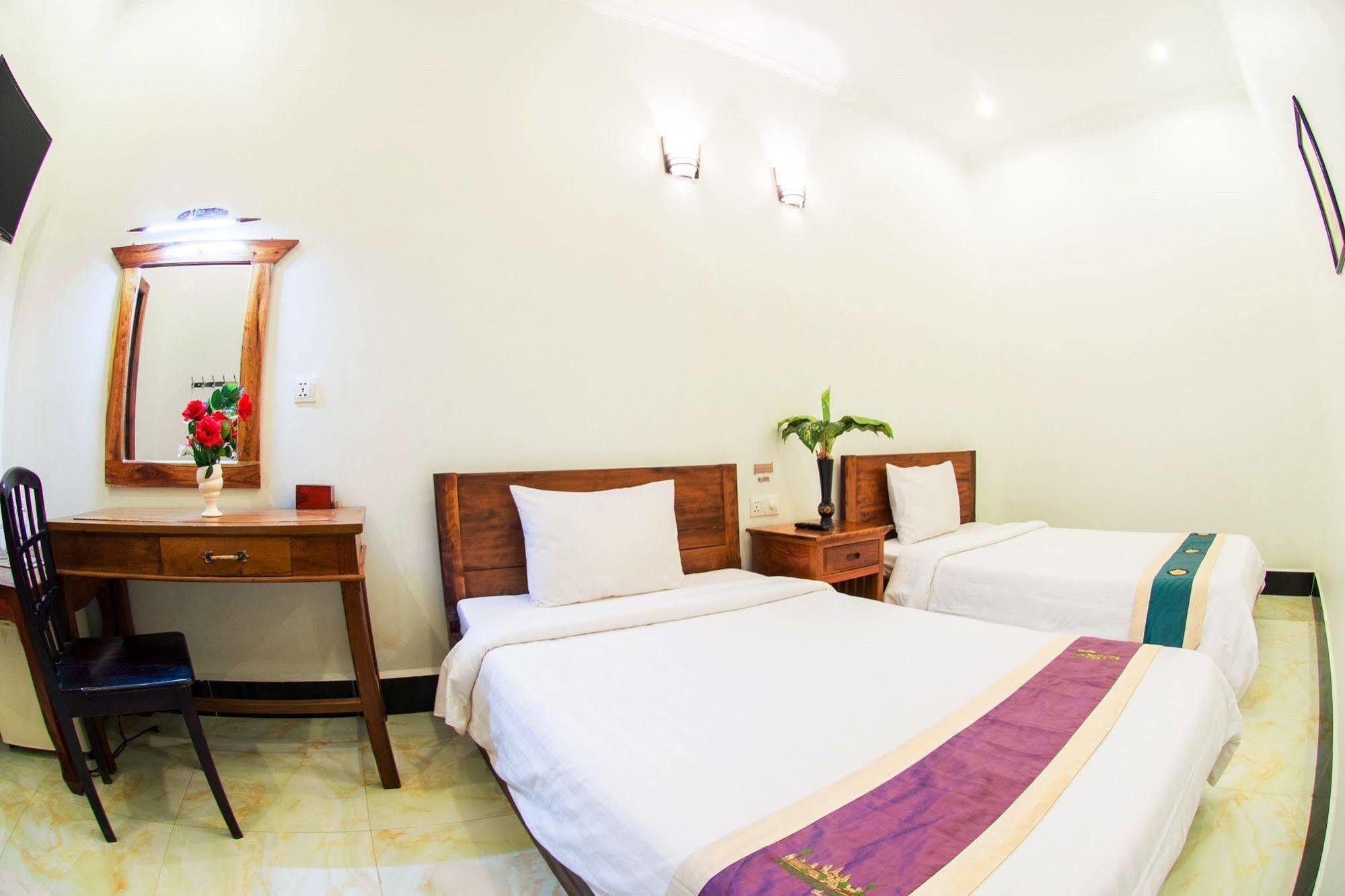 Angkor Udom Guesthouse Sziemreap Kültér fotó