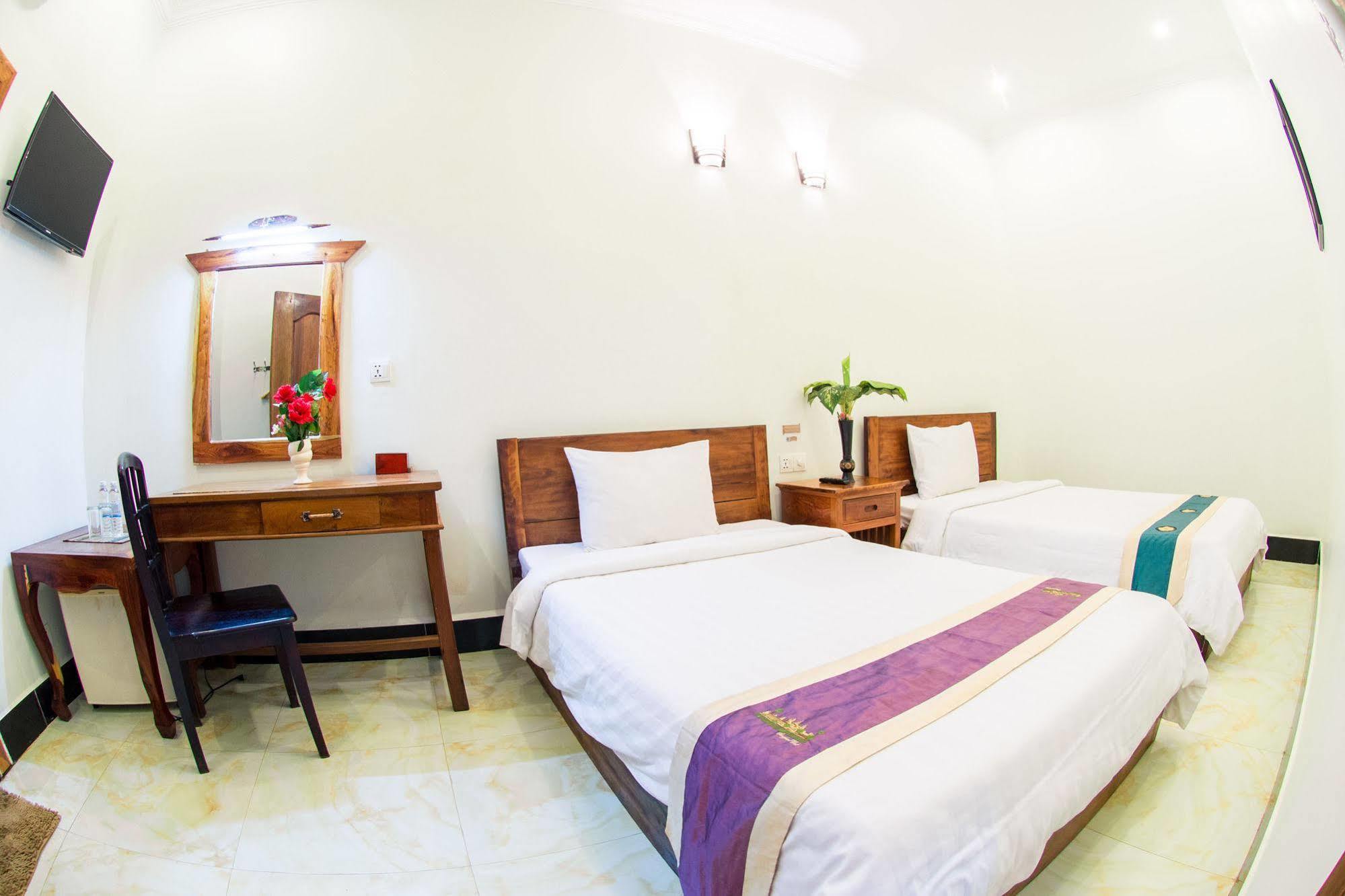 Angkor Udom Guesthouse Sziemreap Kültér fotó