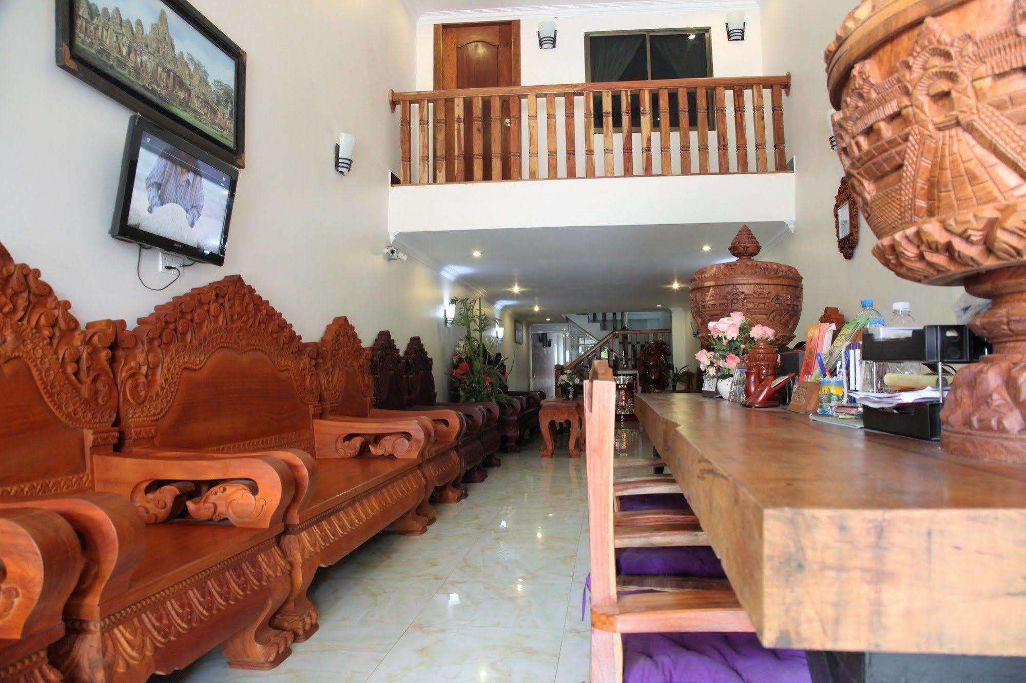 Angkor Udom Guesthouse Sziemreap Kültér fotó