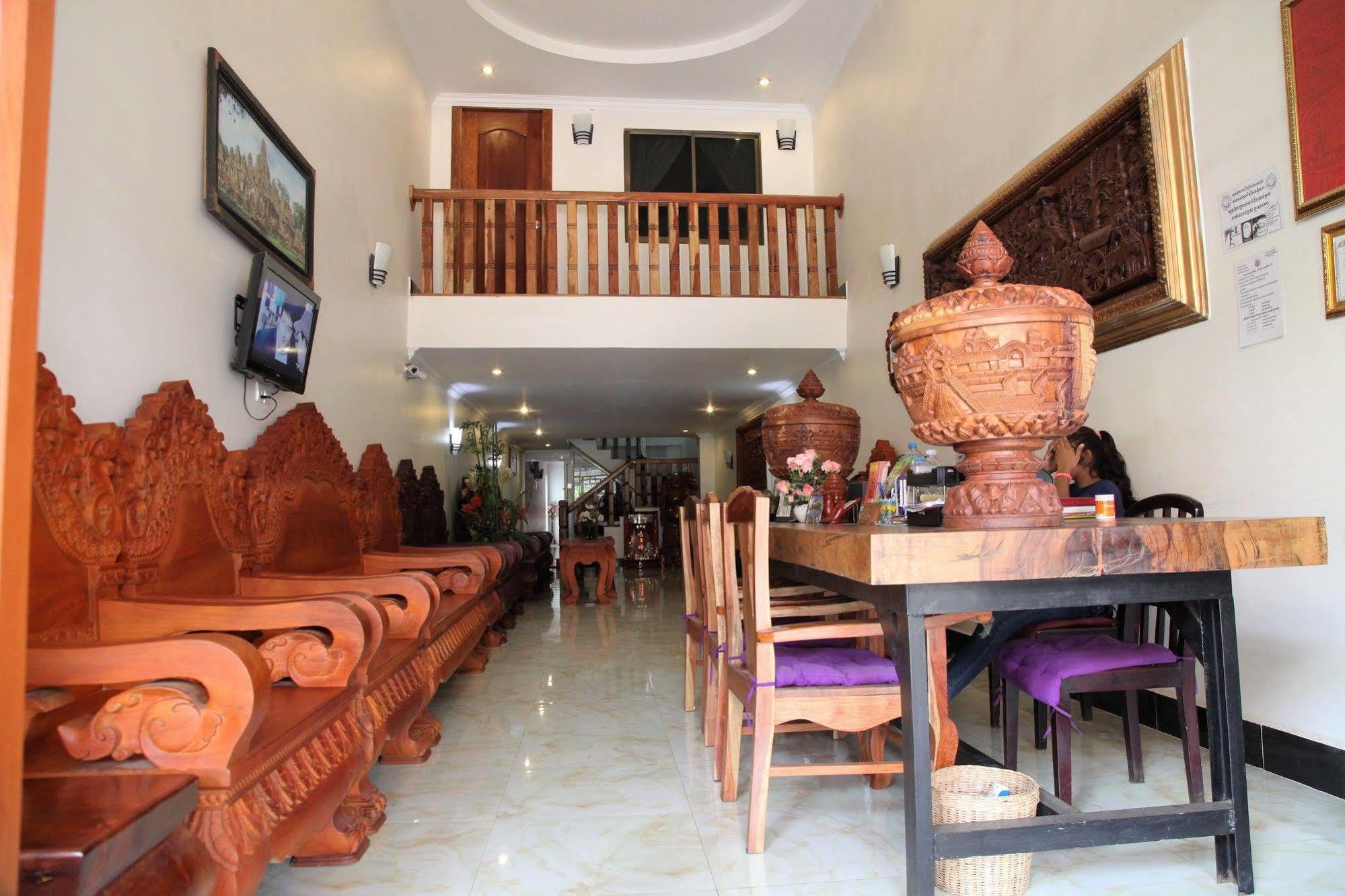 Angkor Udom Guesthouse Sziemreap Kültér fotó